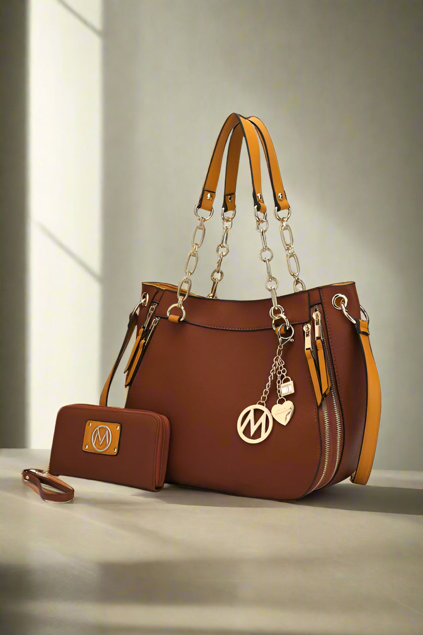 Lina Shoulder bag with Wallet Crossover