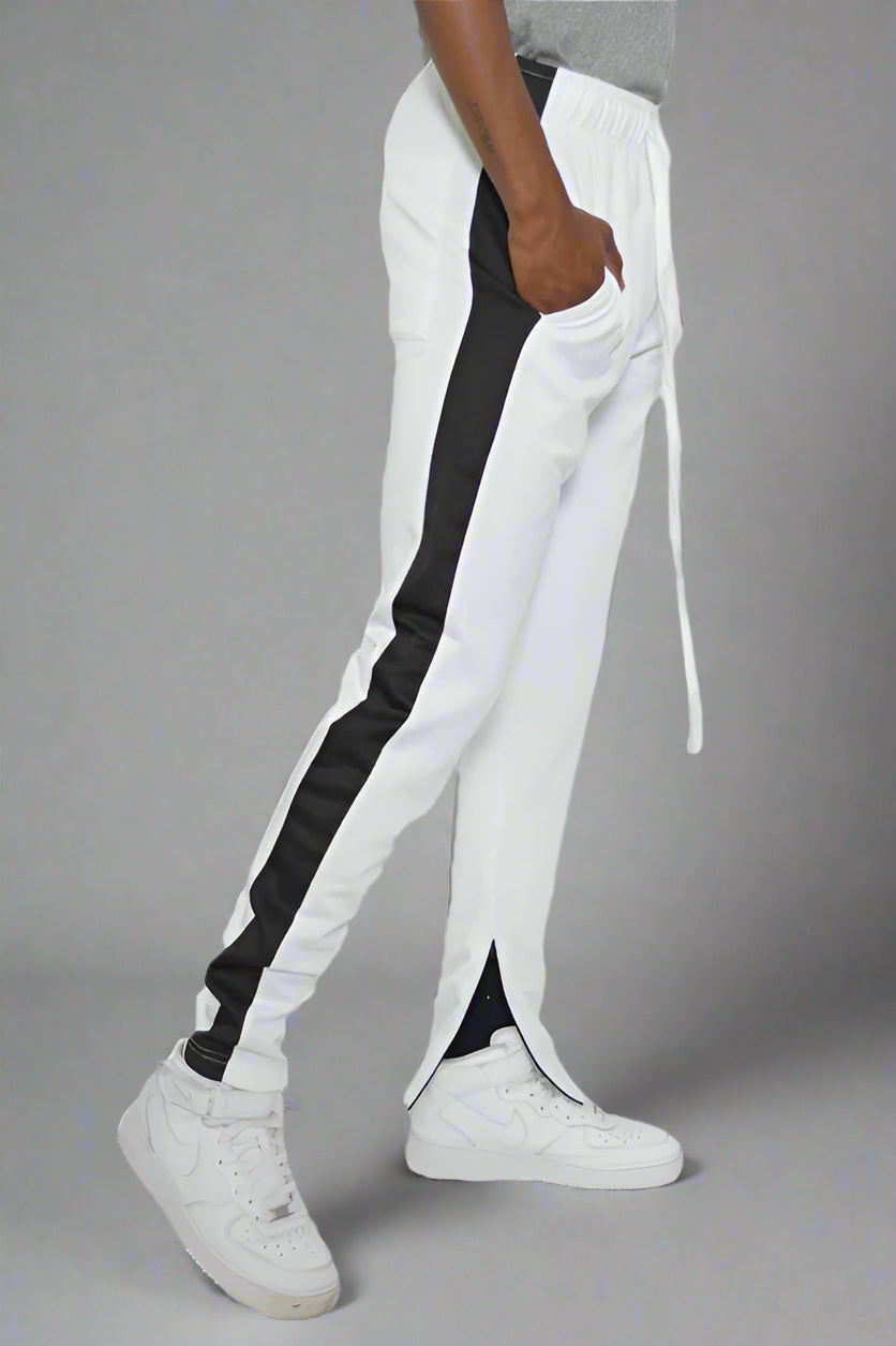 Slim Fit Single Stripe Track Pant