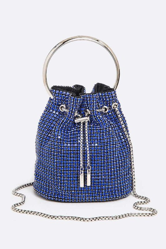 Rhinestone Iconic Bucket Bag