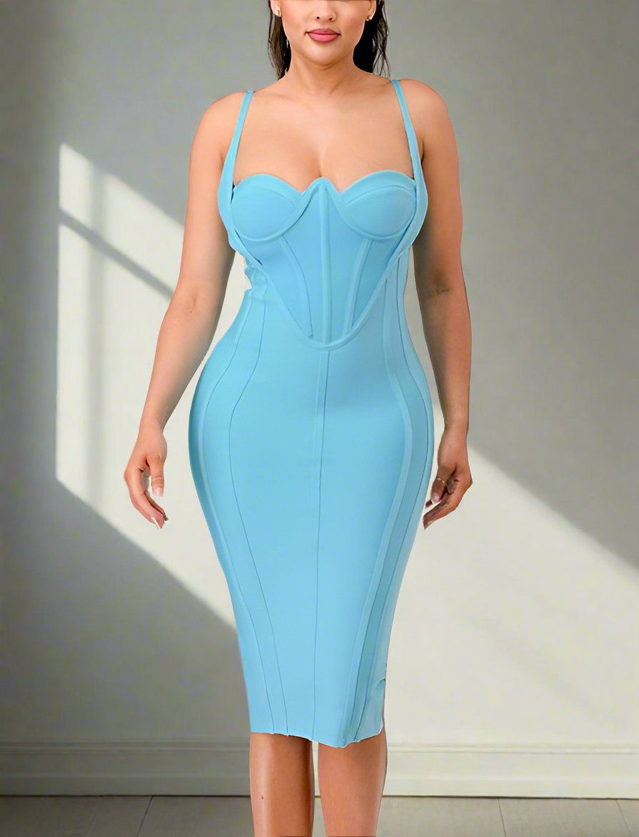 Athina Corset Mini Dress