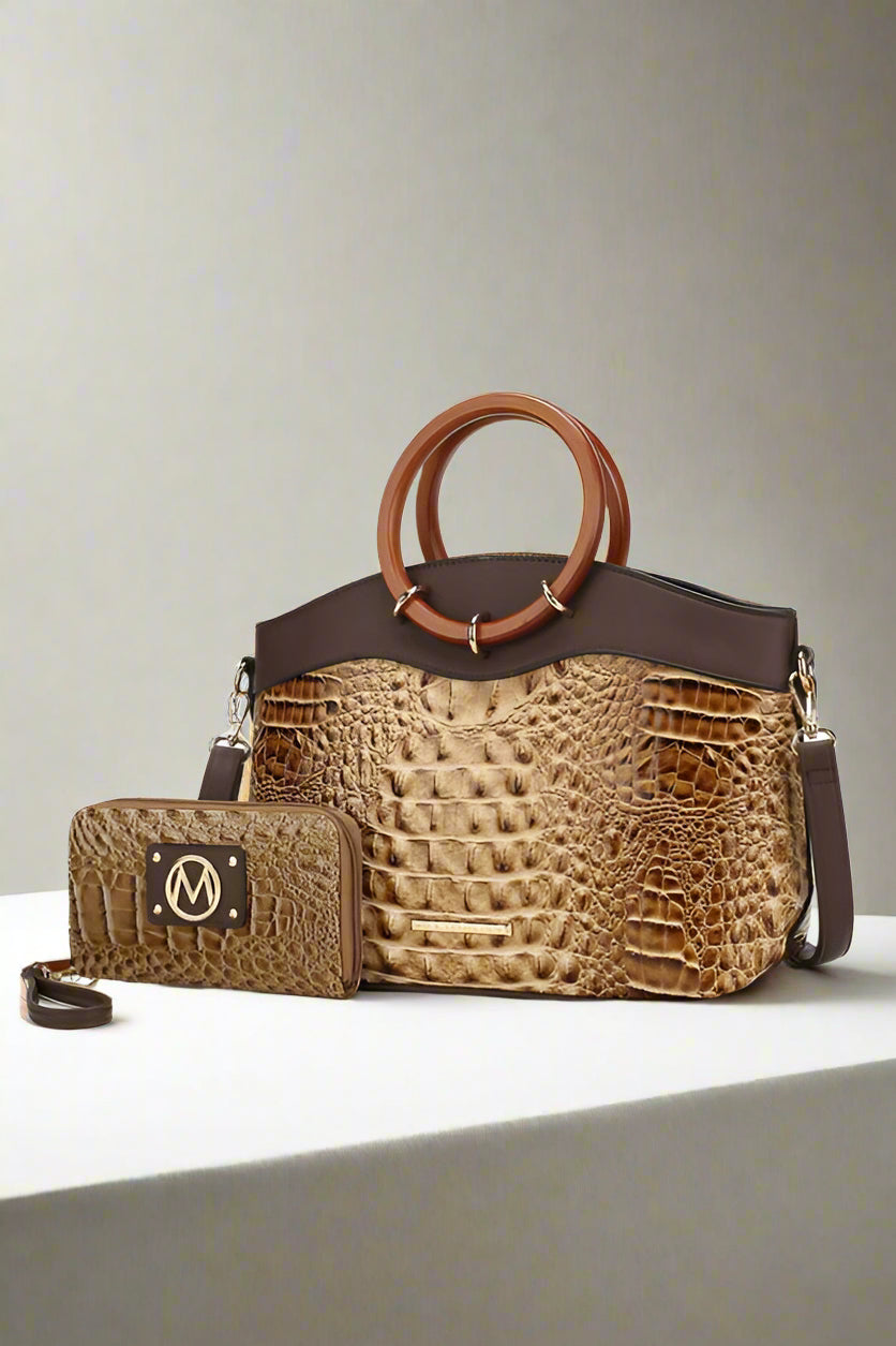 Phoebe Tote with Wristlet Wallet Bag