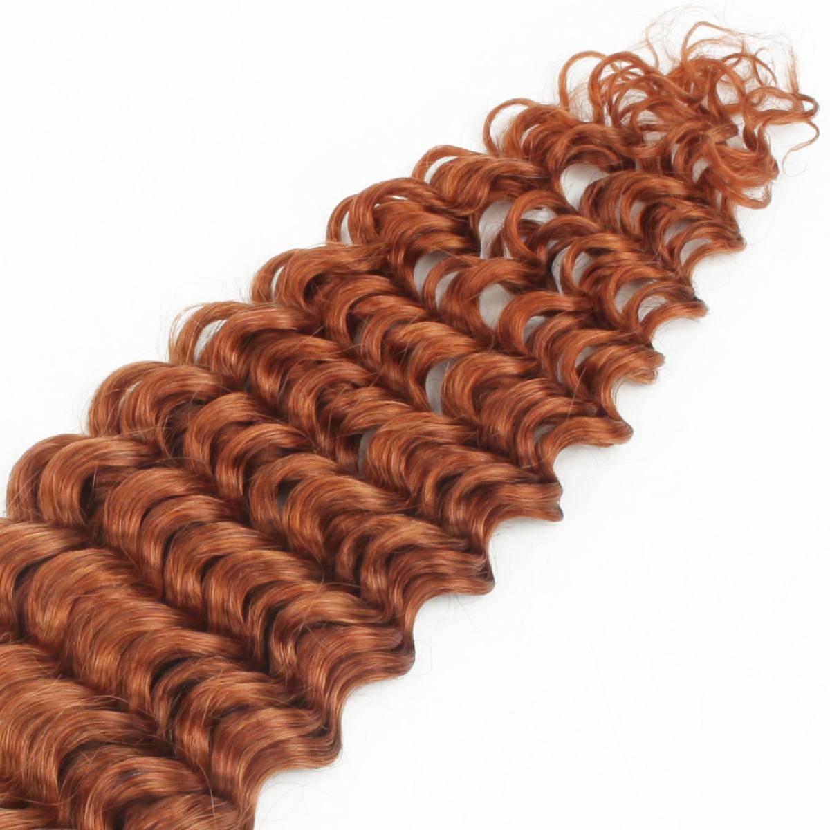 Copper Deep Wave Hair Extensions