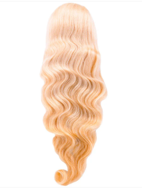 Blonde Body Wave 13x4 Transparent Lace Front Wig