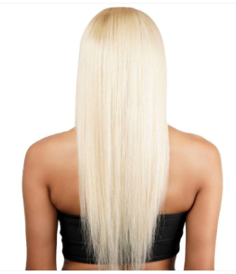 Blonde Straight 13x4 Transparent Lace Front Wig
