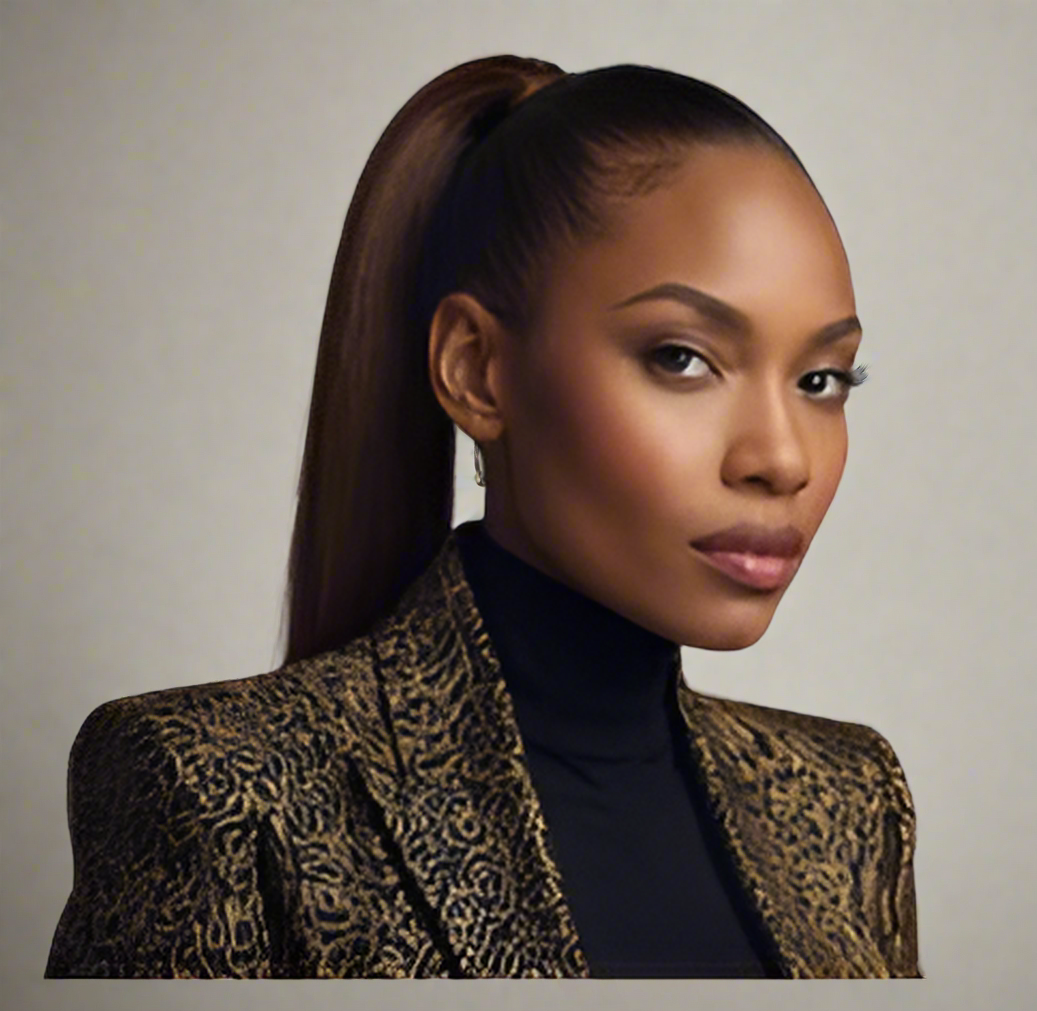 Dark Brown Ponytail
