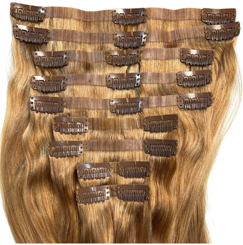 Honey Blonde Seamless Clip-In