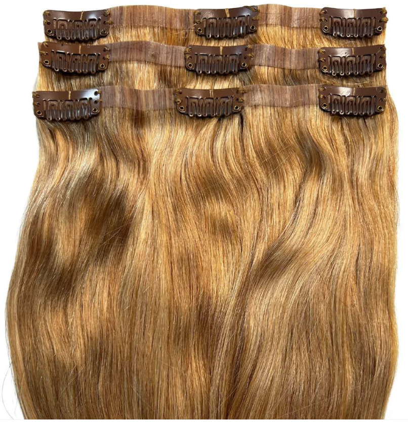 Honey Blonde Seamless Clip-In