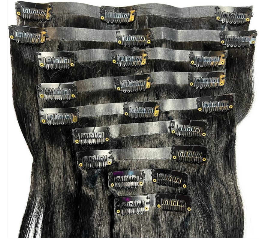 Jet Black Seamless Clip-In