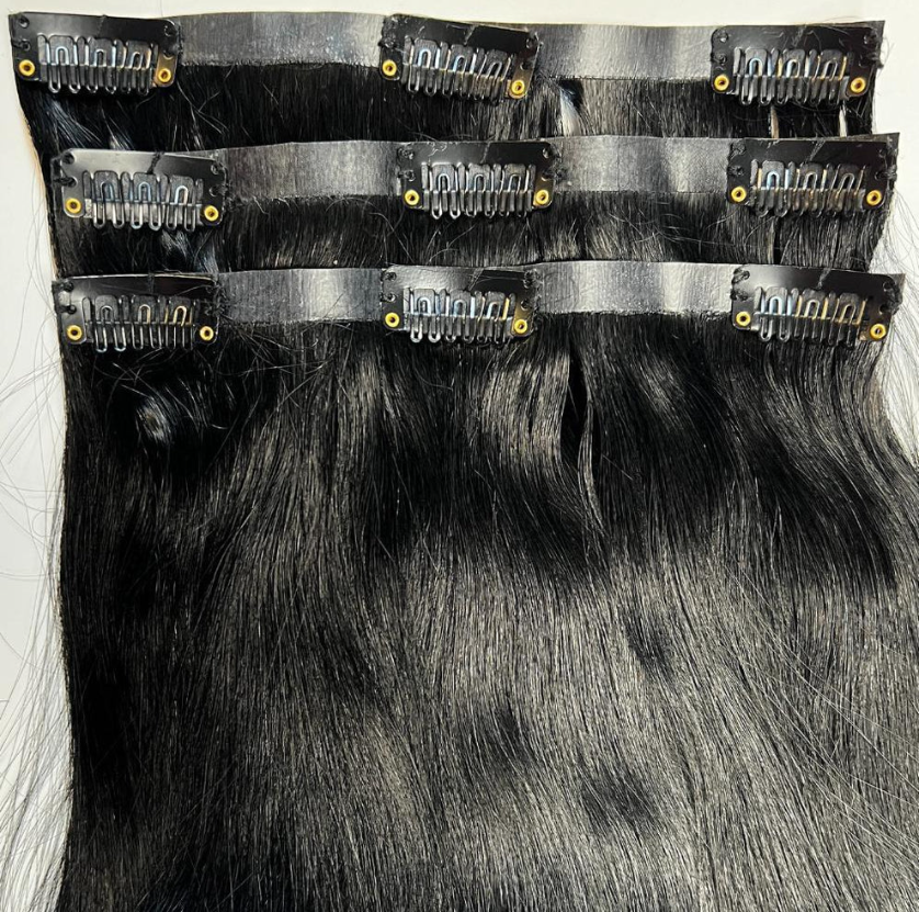 Jet Black Seamless Clip-In