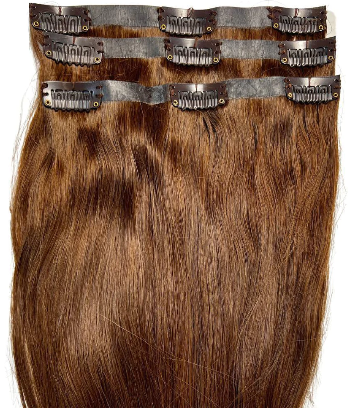 Medium Brown Seamless Clip-In