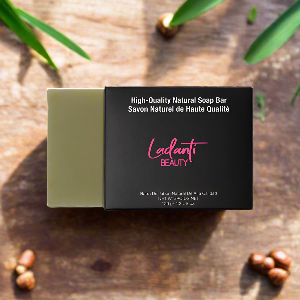 Natural Green Tea Lemongrass Calming Soap
