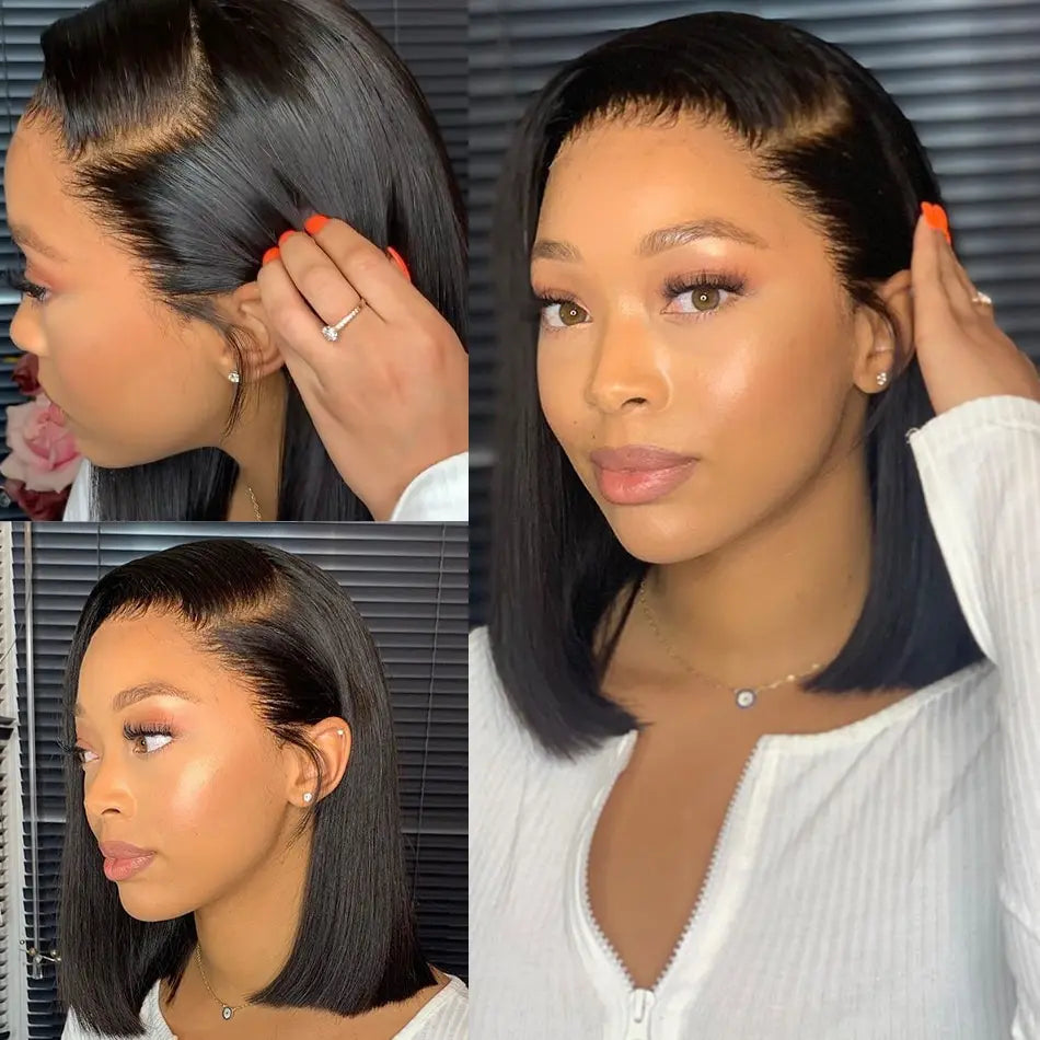 Malaysian Straight Short Bob Wig