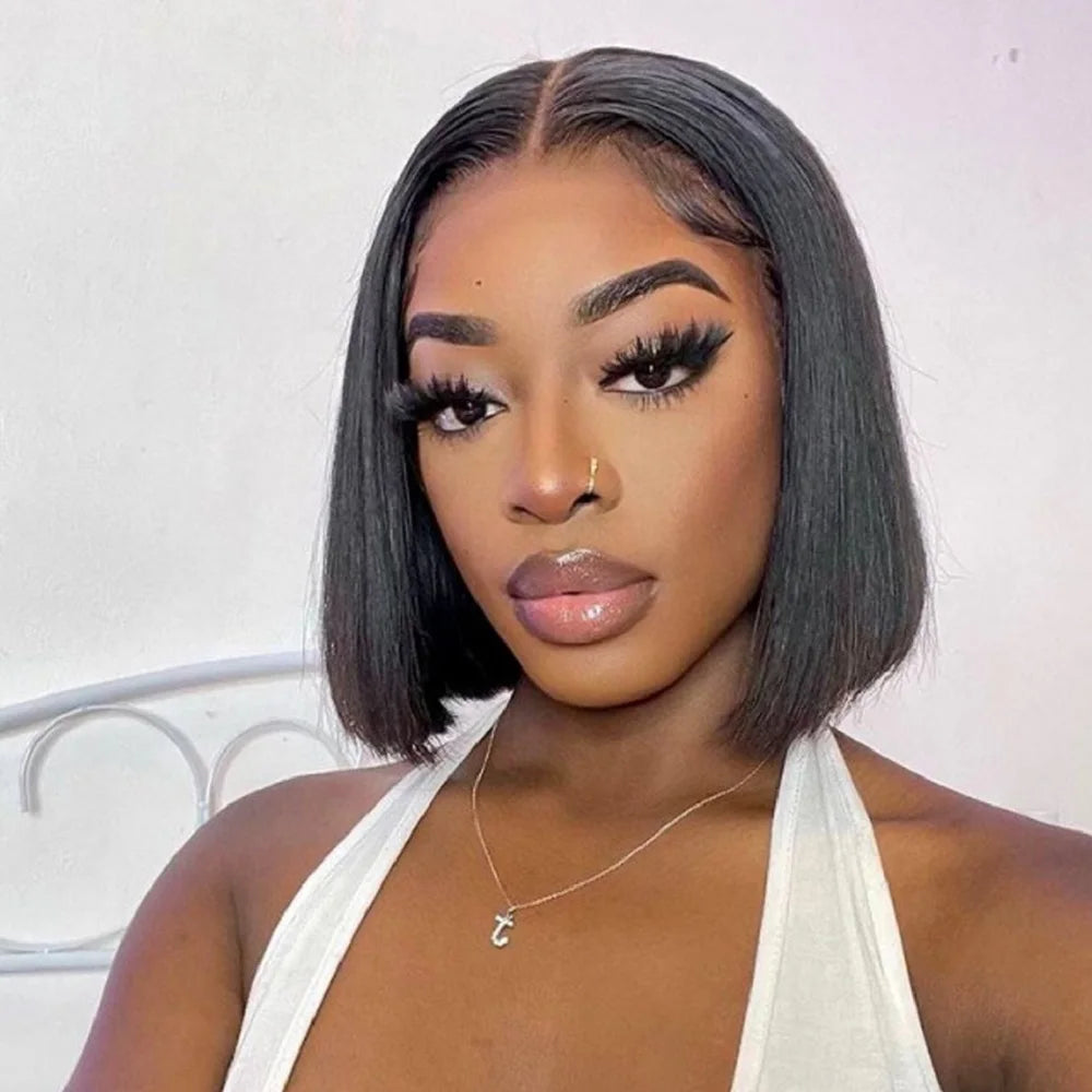Malaysian Straight Short Bob Wig