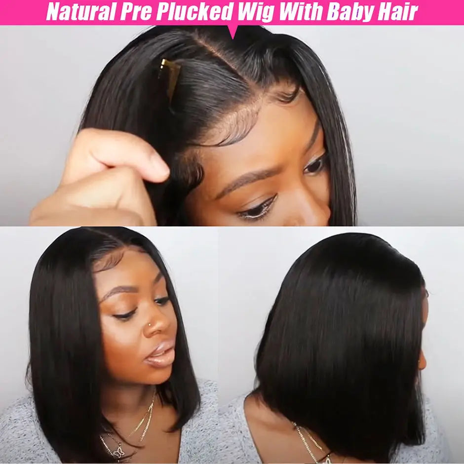12A Short Straight Bob Wig