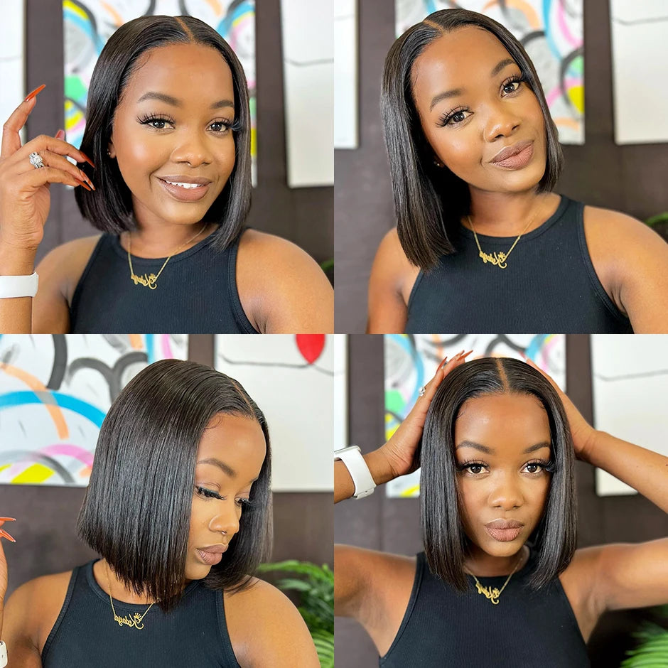12A Short Straight Bob Wig
