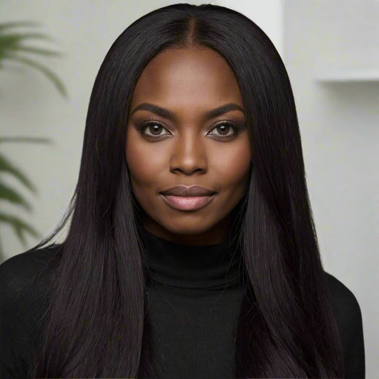 Straight 13x4 Transparent Lace Front Wig