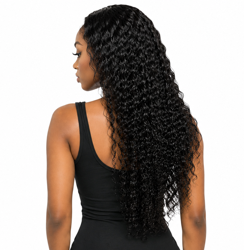 Deep Wave 13x6 HD Lace Front Invisible Hairline Wig