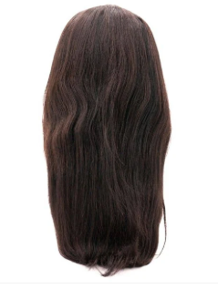 Straight 4x4 Transparent Closure Wig