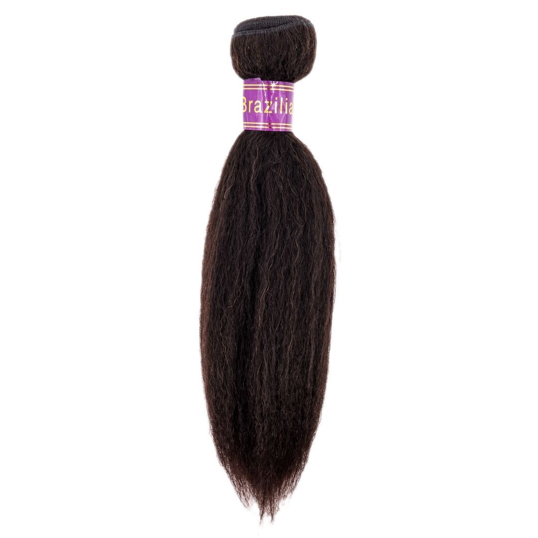 Brazilian Kinky Straight Hair Extensions