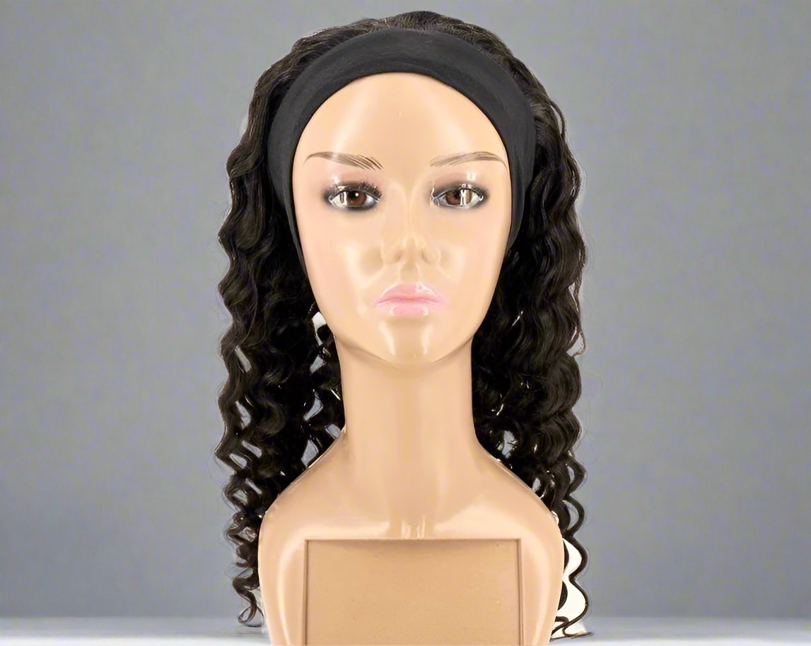 Deep Wave Headband Wig