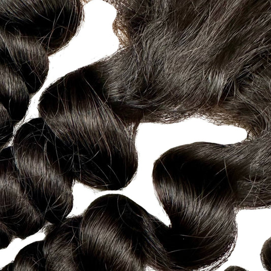 Raw Vietnamese Ripple Curly 13x4 Swiss Frontal