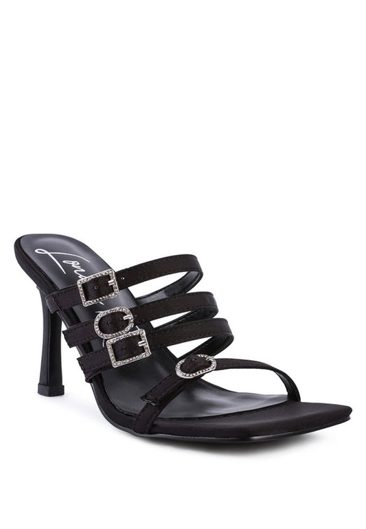 NYLE Platform Heeled Sandals