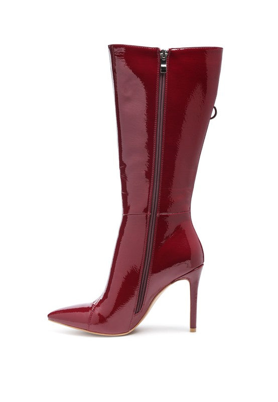 TSAROH ZIP AROUND CALF BOOTS