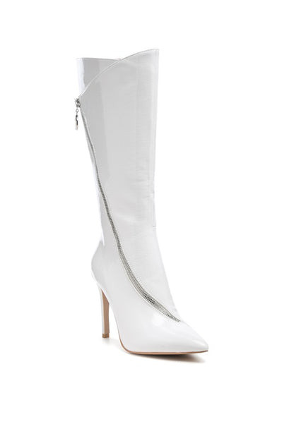 TSAROH ZIP AROUND CALF BOOTS