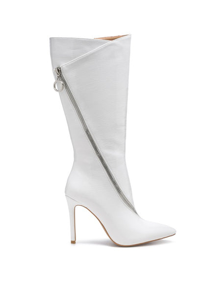 TSAROH ZIP AROUND CALF BOOTS