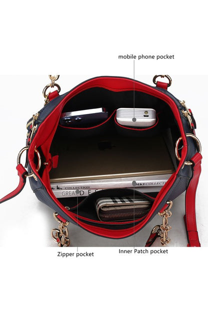 Lina Shoulder bag with Wallet Crossover