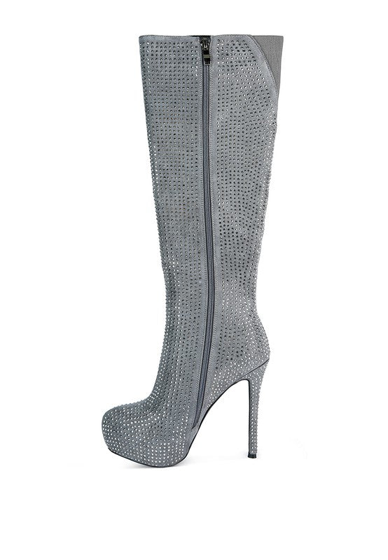 Nebula Diamante Women's Knee-High Boots