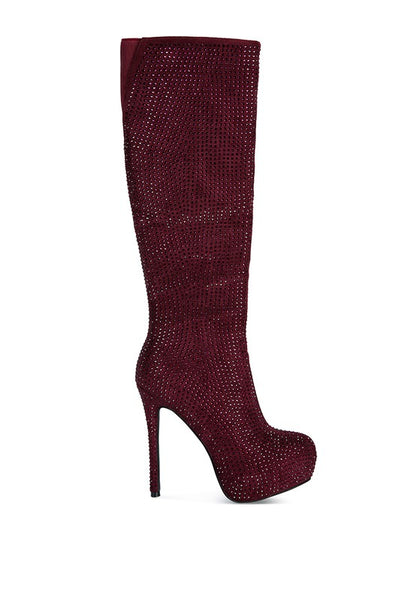 Nebula Diamante Women's Knee-High Boots