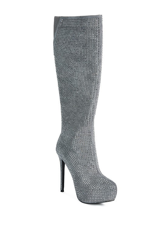 Nebula Diamante Women's Knee-High Boots