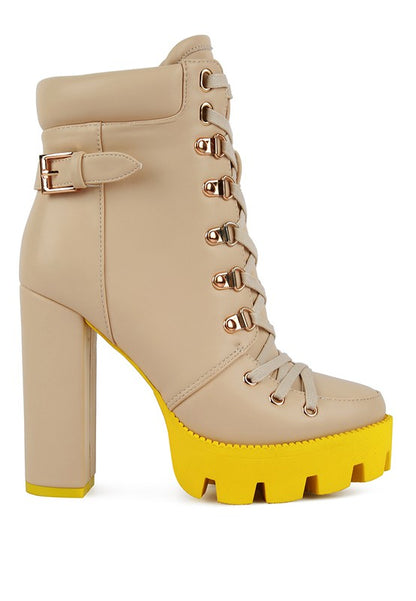 Larch Cushion Collared Biker Boots