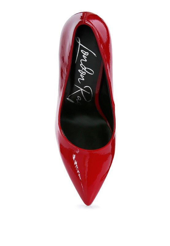 Personated Stiletto High Heels Pumps