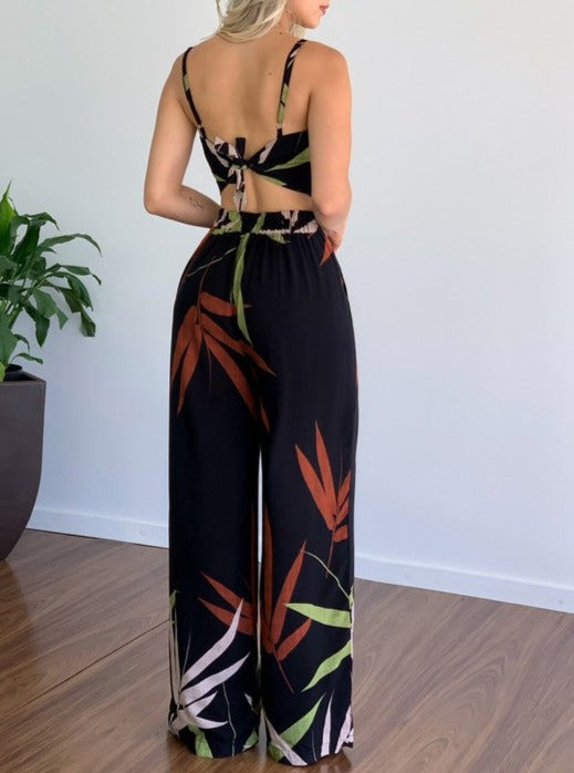 Summer Two Piece Pant Set