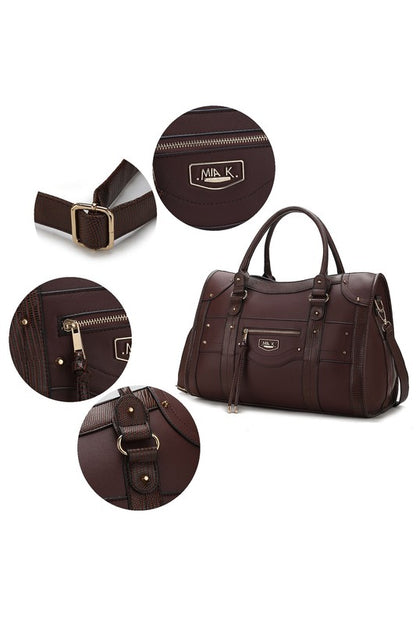 Patricia Vegan Leather Duffle Bag