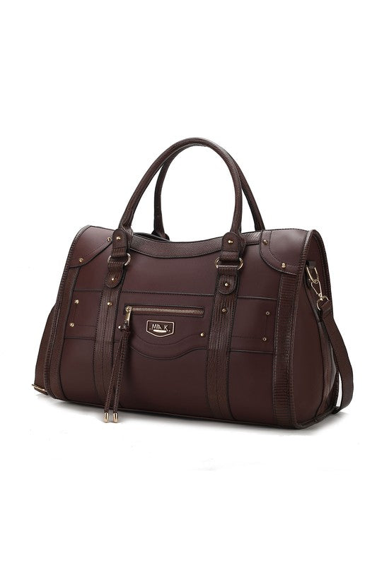 Patricia Vegan Leather Duffle Bag