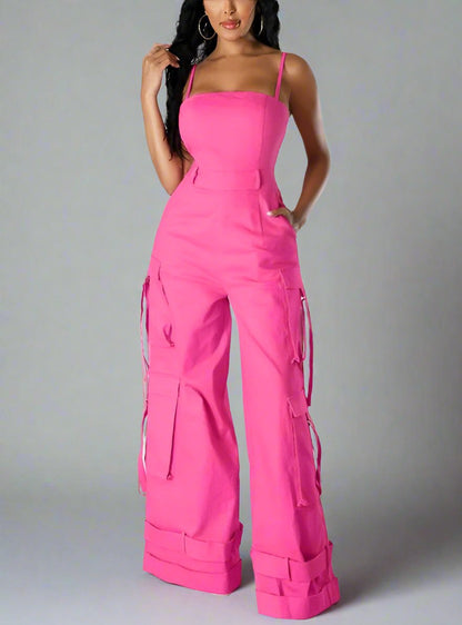 WOMEN FASHION SUMMER JUMPSUIT