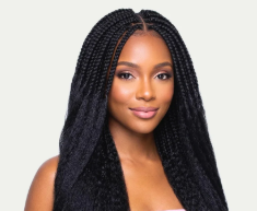 20" Kinky Straight Feather Crochet