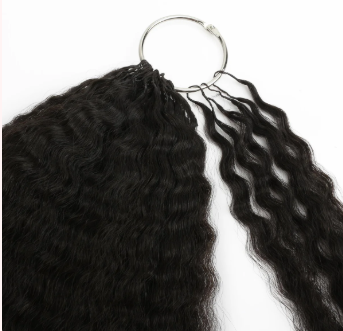 16" Kinky Straight Feather Crochet