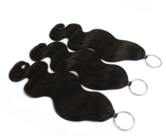 16" Body Wave Feather Crochet