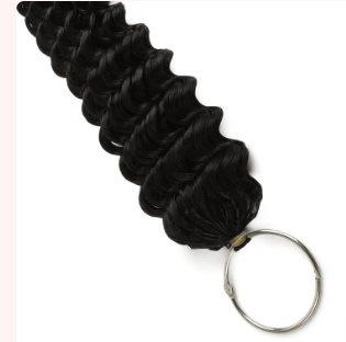 20" Deep Wave Feather Crochet