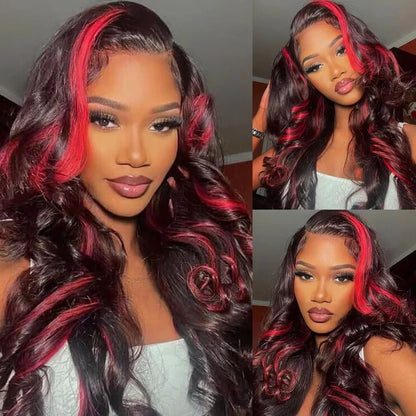 Burgundy Lace Front Body Wave Wig