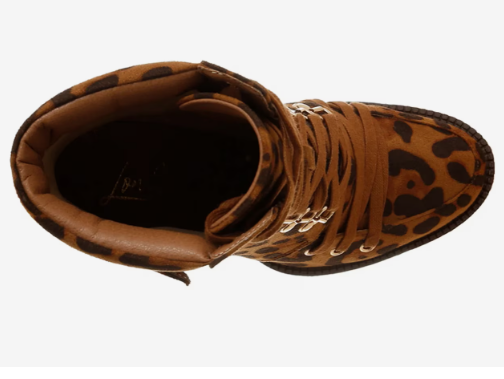 Fremont Leopard Print Chunky Boots