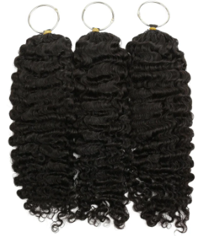 16" Burmese Curly Feather Crochet