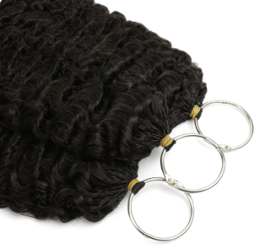 16" Burmese Curly Feather Crochet