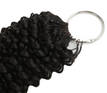 20" Kinky Curly Feather Crochet