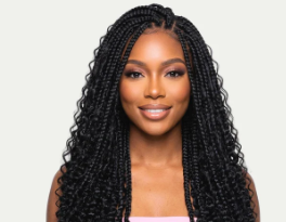 20" Kinky Curly Feather Crochet