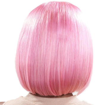 Cotton Candy 13x4 Transparent Lace Front Bob Wig